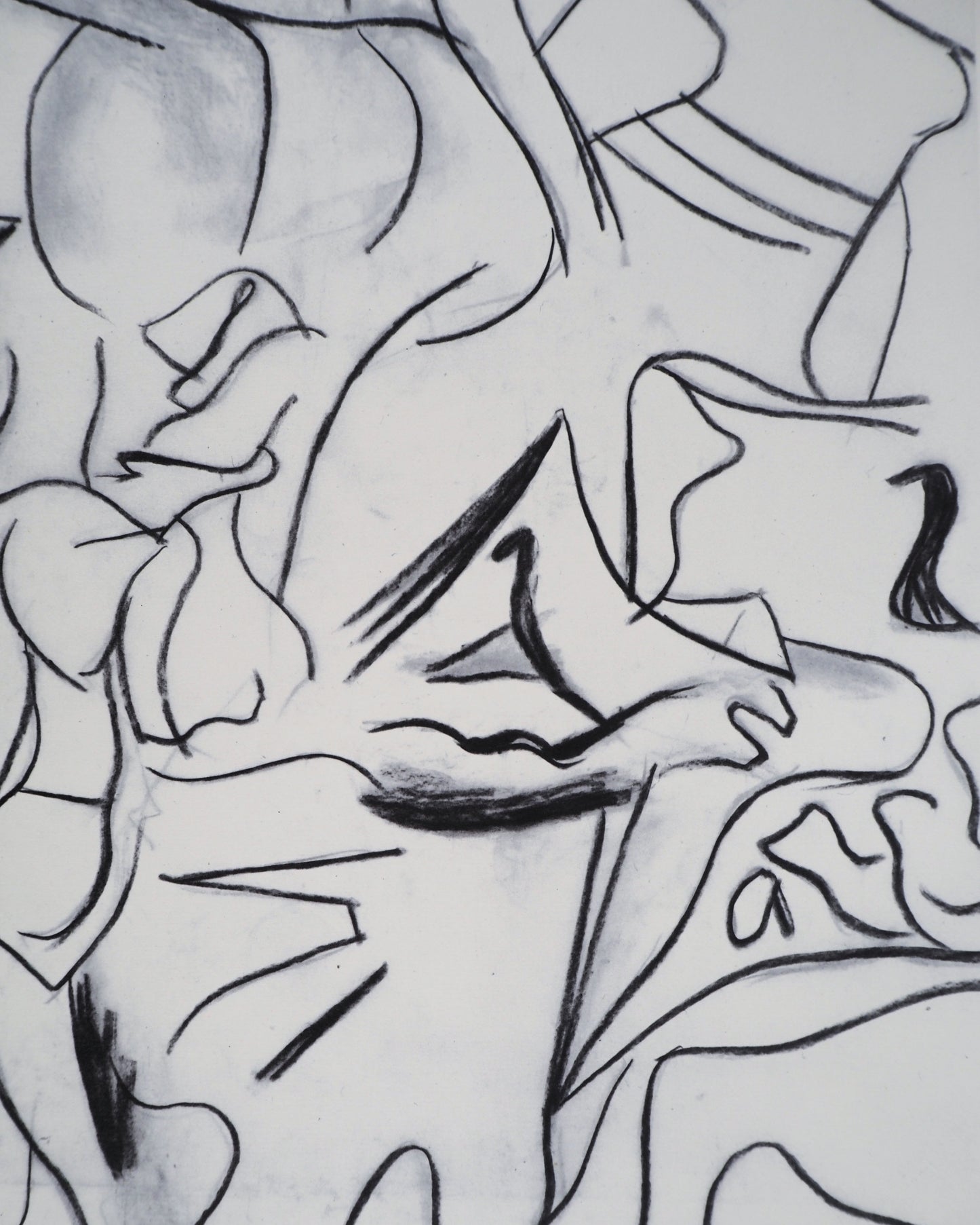 Willem DE KOONING: Mujer - Litografía