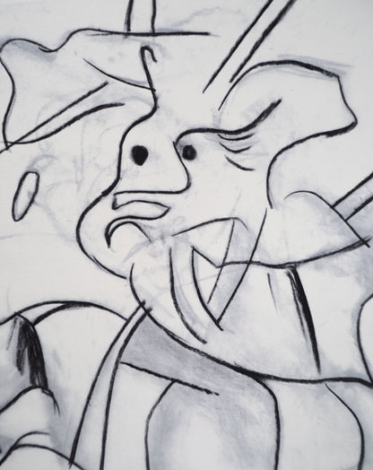 Willem DE KOONING: Mujer - Litografía