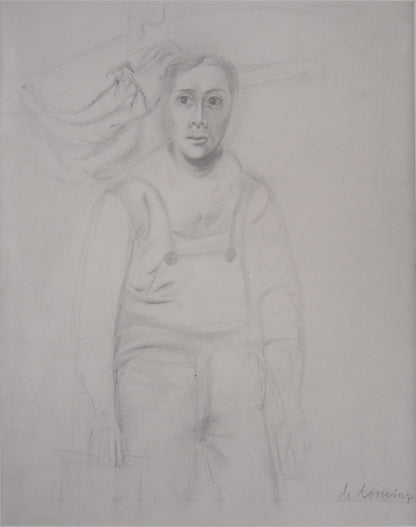 Willem DE KOONING : Working man - Lithographie signée