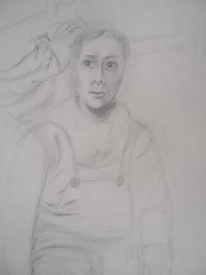 Willem DE KOONING : Working man - Lithographie signée