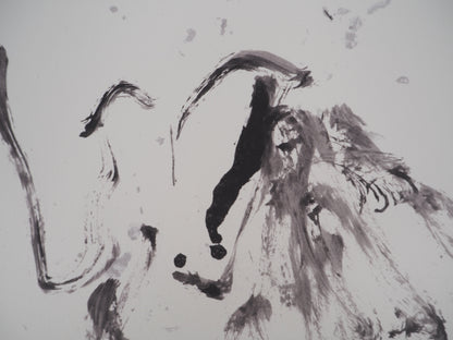 Willem DE KOONING : Paysage sauvage - Lithographie signée