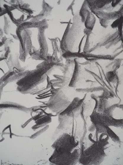 Willem DE KOONING : Atelier américain - Lithographie signée
