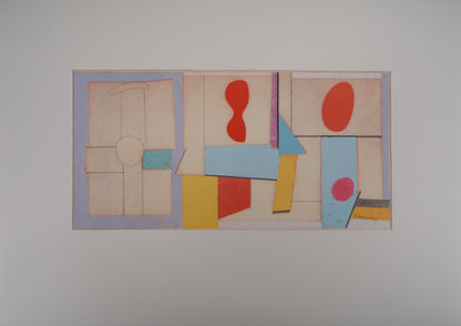 Willem DE KOONING : Intérieur abstrait - Lithographie signée