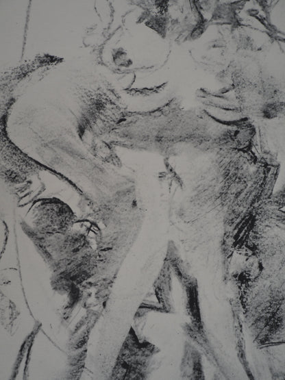 Willem DE KOONING : Femme à la barque - Lithographie signée