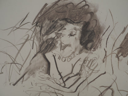 Willem DE KOONING : Deux nus dansants - Lithographie signée