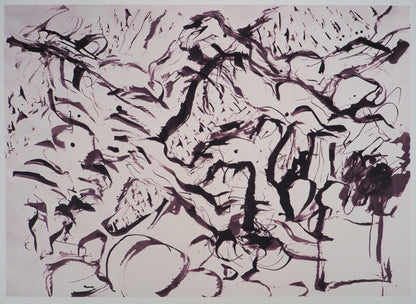 Willem DE KOONING : Spolète sauvage - Lithographie