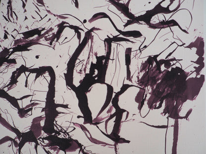 Willem DE KOONING : Spolète sauvage - Lithographie