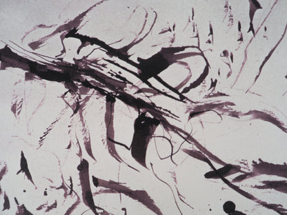 Willem DE KOONING : Spolète sauvage - Lithographie
