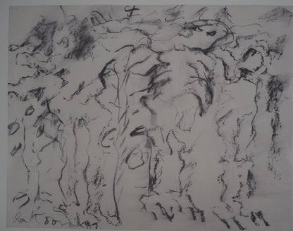 Willem DE KOONING : Cinq figures fauves - Lithographie signée