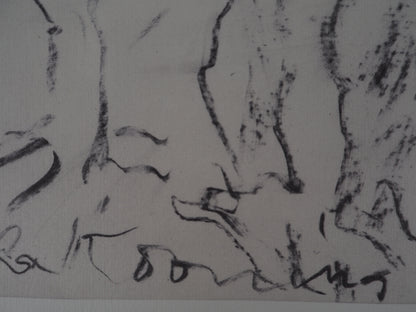 Willem DE KOONING : Cinq figures fauves - Lithographie signée