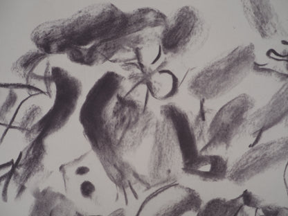 Willem DE KOONING : Danse fauve - Lithographie signée