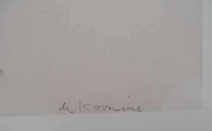 Willem DE KOONING : Danse fauve - Lithographie signée