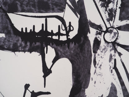Willem DE KOONING : Abstraction  - Lithographie signée