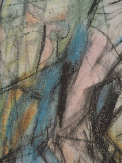 Willem DE KOONING : Femme sur la plage - Lithographie signée