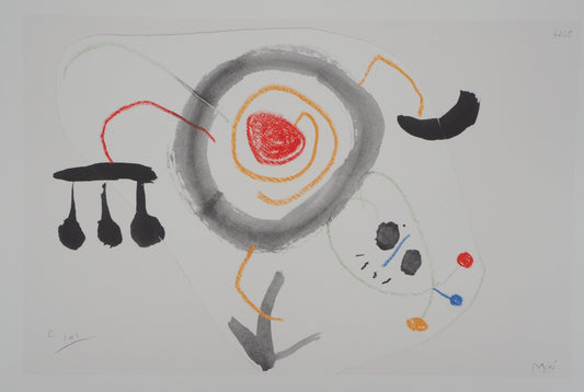 Joan MIRO : Animal Surréaliste - Lithographie signée