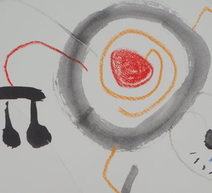Joan MIRO : Animal Surréaliste - Lithographie signée