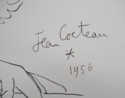 Jean COCTEAU : Fierté - Le Coq, Lithographie signée