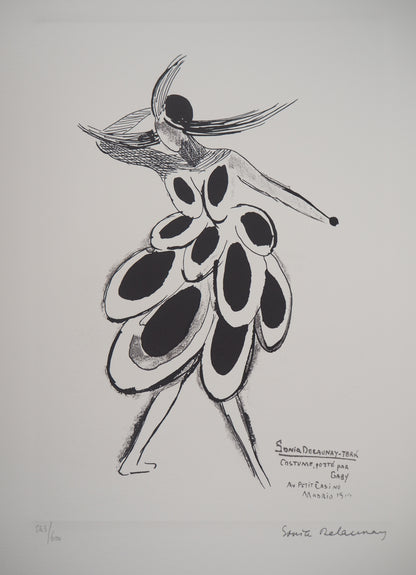 Sonia DELAUNAY : Robe espagnole - Lithographie signée