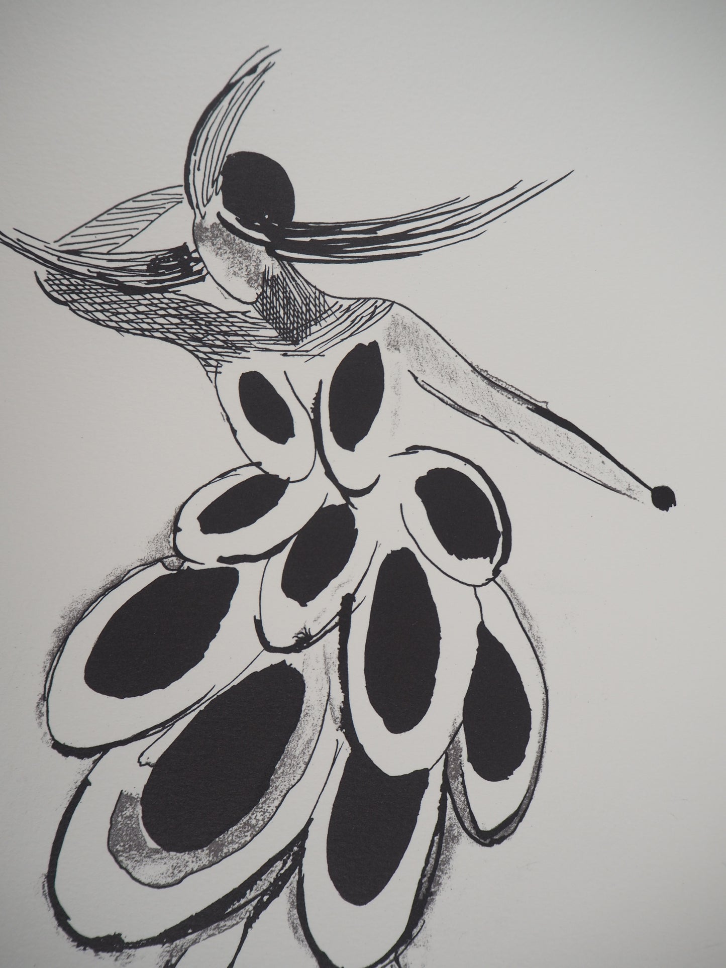 Sonia DELAUNAY : Robe espagnole - Lithographie signée