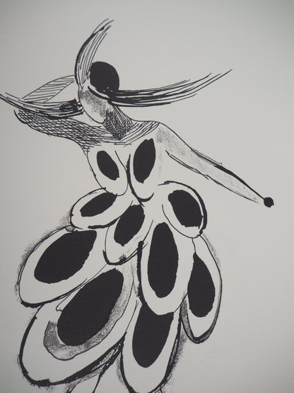 Sonia DELAUNAY : Robe espagnole - Lithographie signée