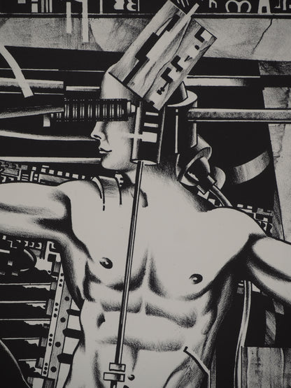 Francisco MELO : Metropolis - Lithographie originale signée