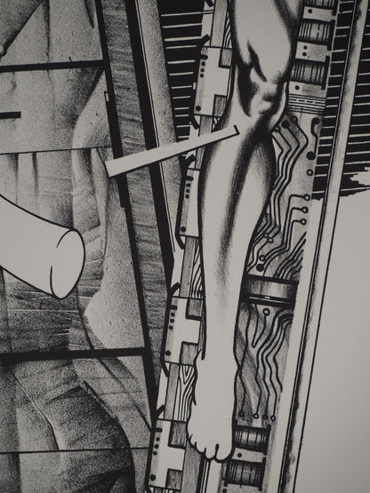Francisco MELO : Metropolis - Lithographie originale signée