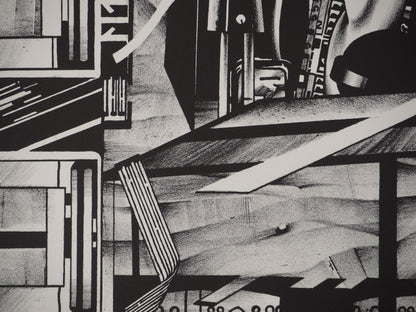 Francisco MELO : Metropolis - Lithographie originale signée
