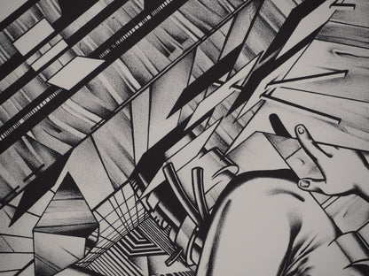 Francisco MELO : Surhomme - Lithographie originale signée