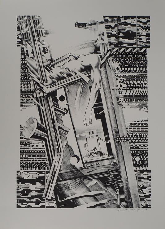 Francisco MELO : Homme du futur - Lithographie originale signée