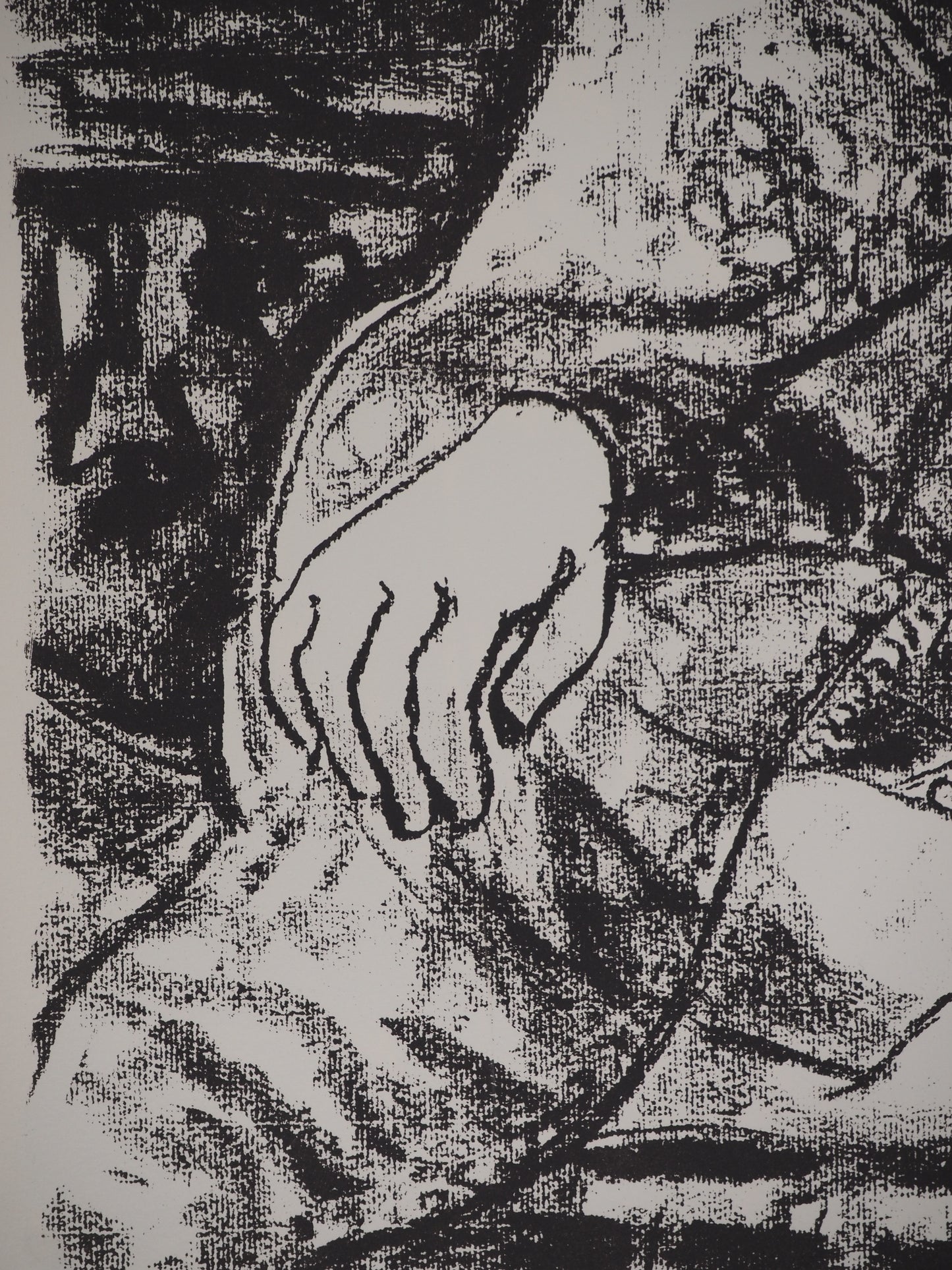 Leopoldo PRESAS : Jeune femme romantique - Lithographie originale signée