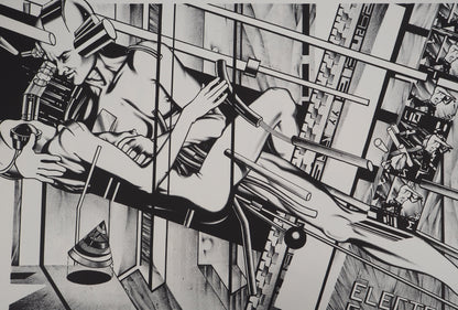 Francisco MELO : Les amants du futurs - Lithographie originale signée