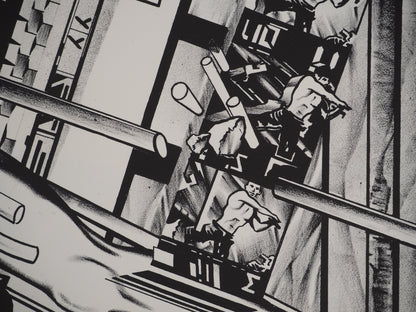 Francisco MELO : Les amants du futurs - Lithographie originale signée