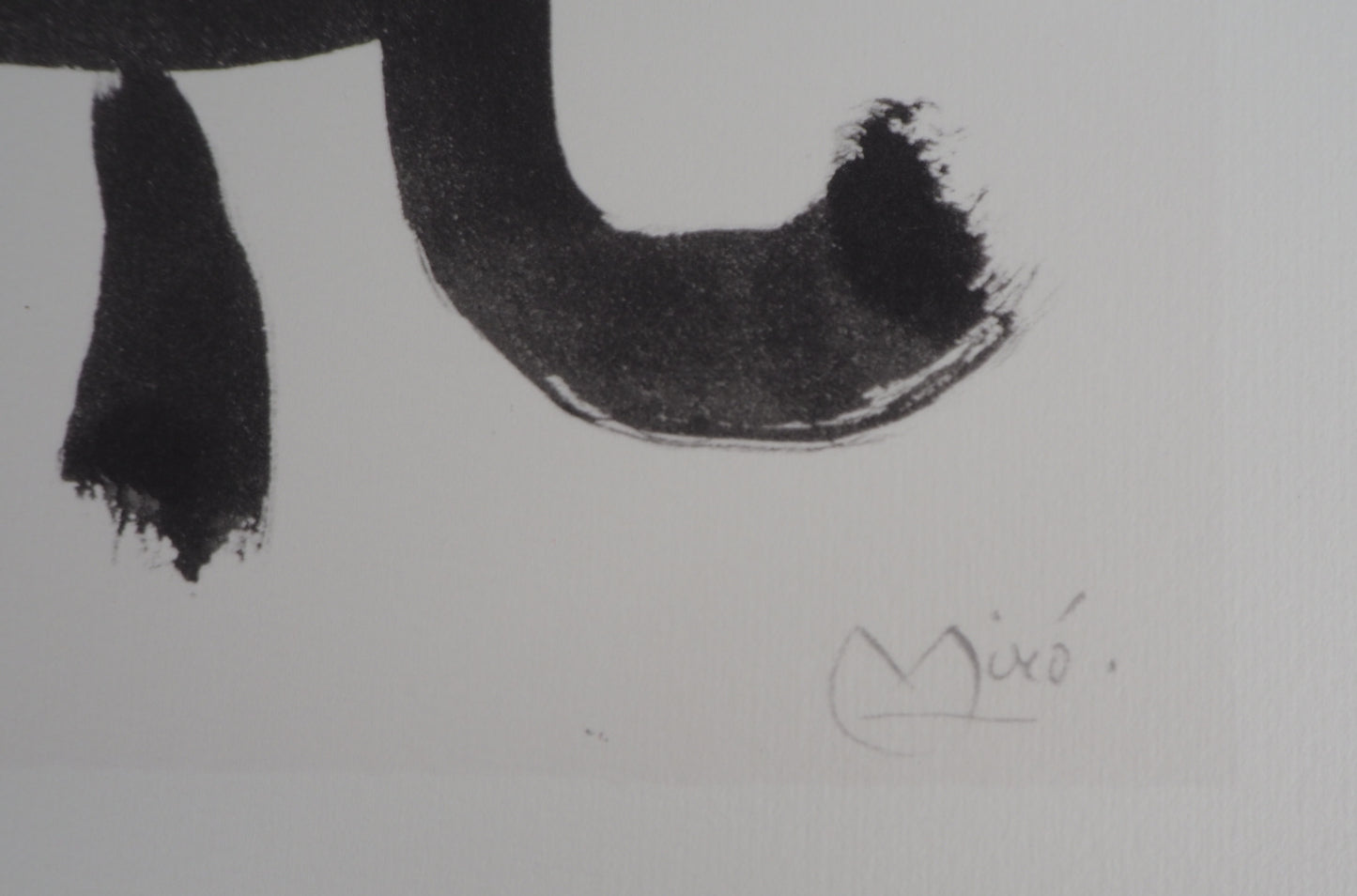 Joan MIRO : Les amoureux - Lithographie signée