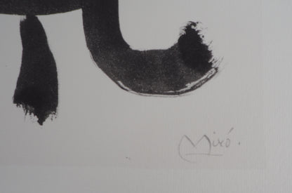 Joan MIRO : Les amoureux - Lithographie signée