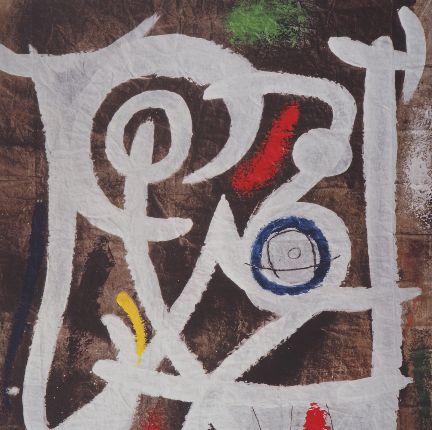 Joan MIRO : Femme surréaliste - Lithographie signée