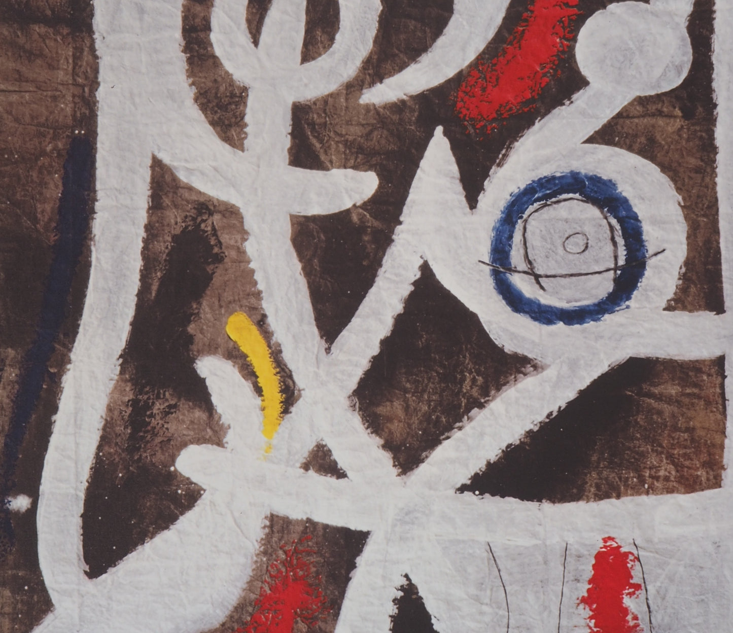 Joan MIRO : Femme surréaliste - Lithographie signée