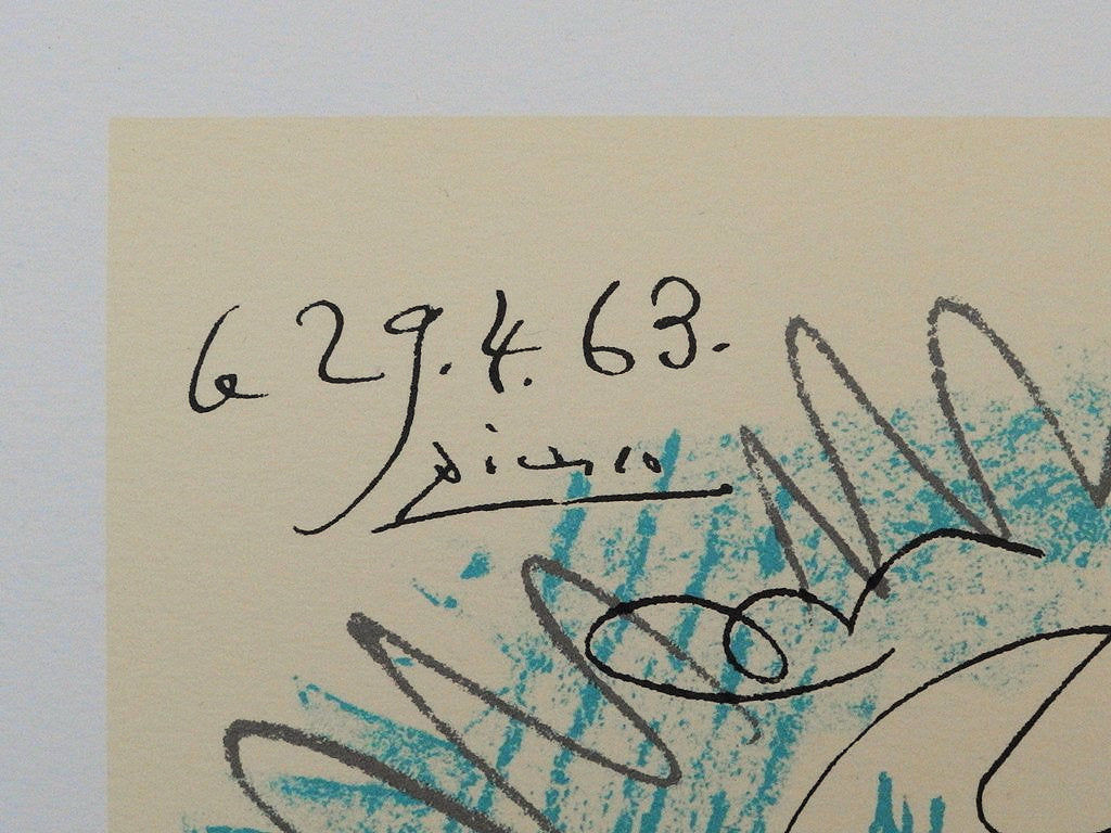 Pablo PICASSO : Maternité - Lithographie signée
