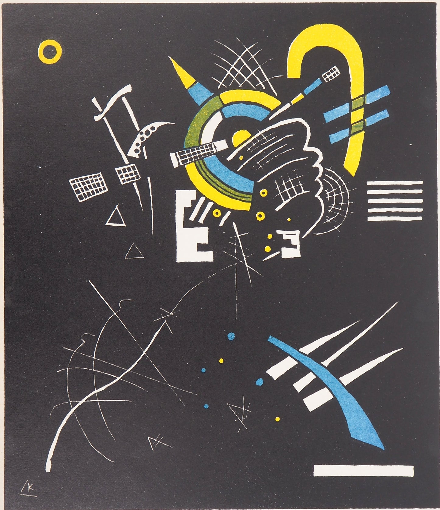 Vassily KANDINSKY : Petits mondes - Lithographie signée