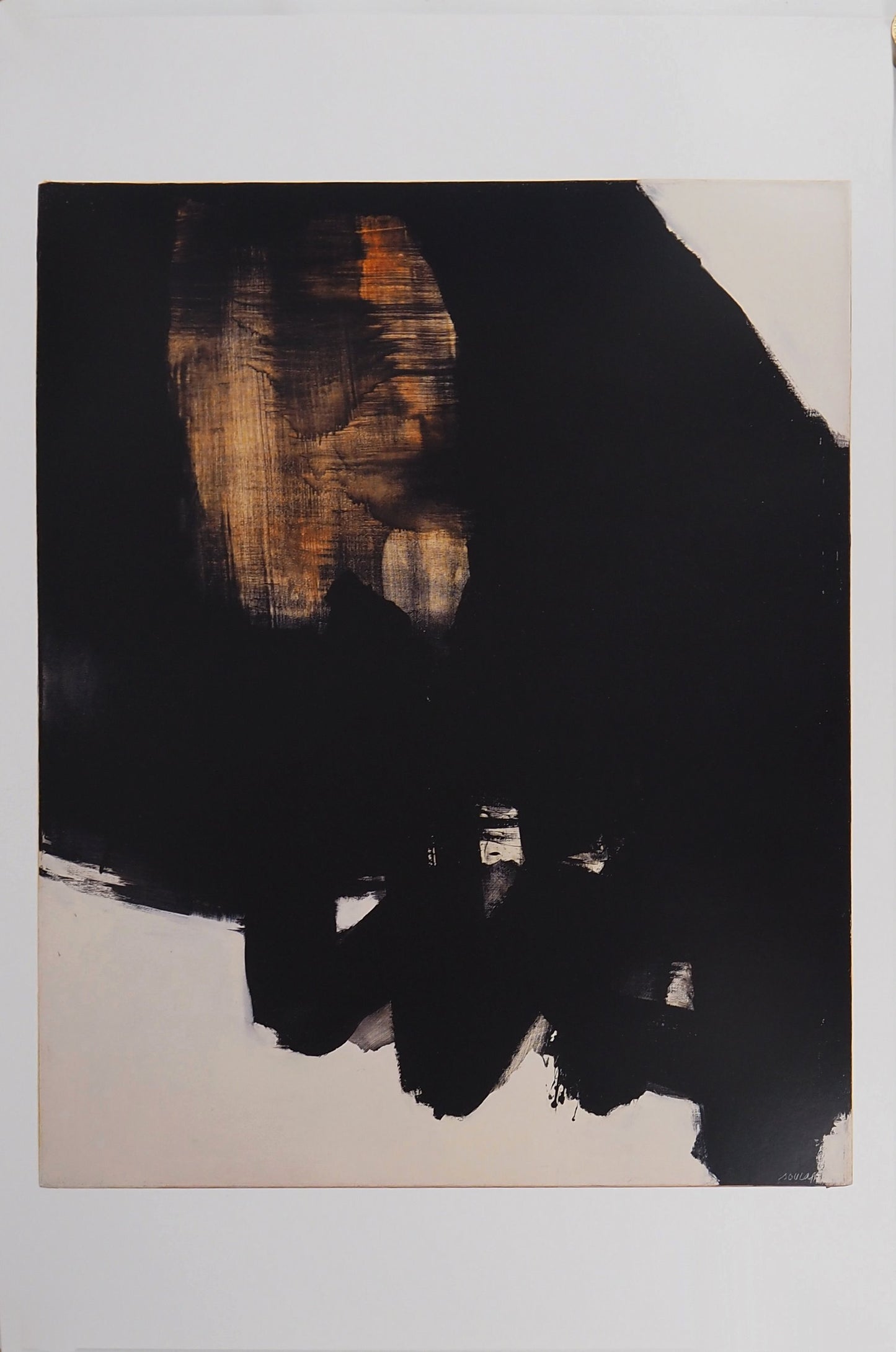 Pierre SOULAGES: Painting June 1, 1964 - Original signed poster