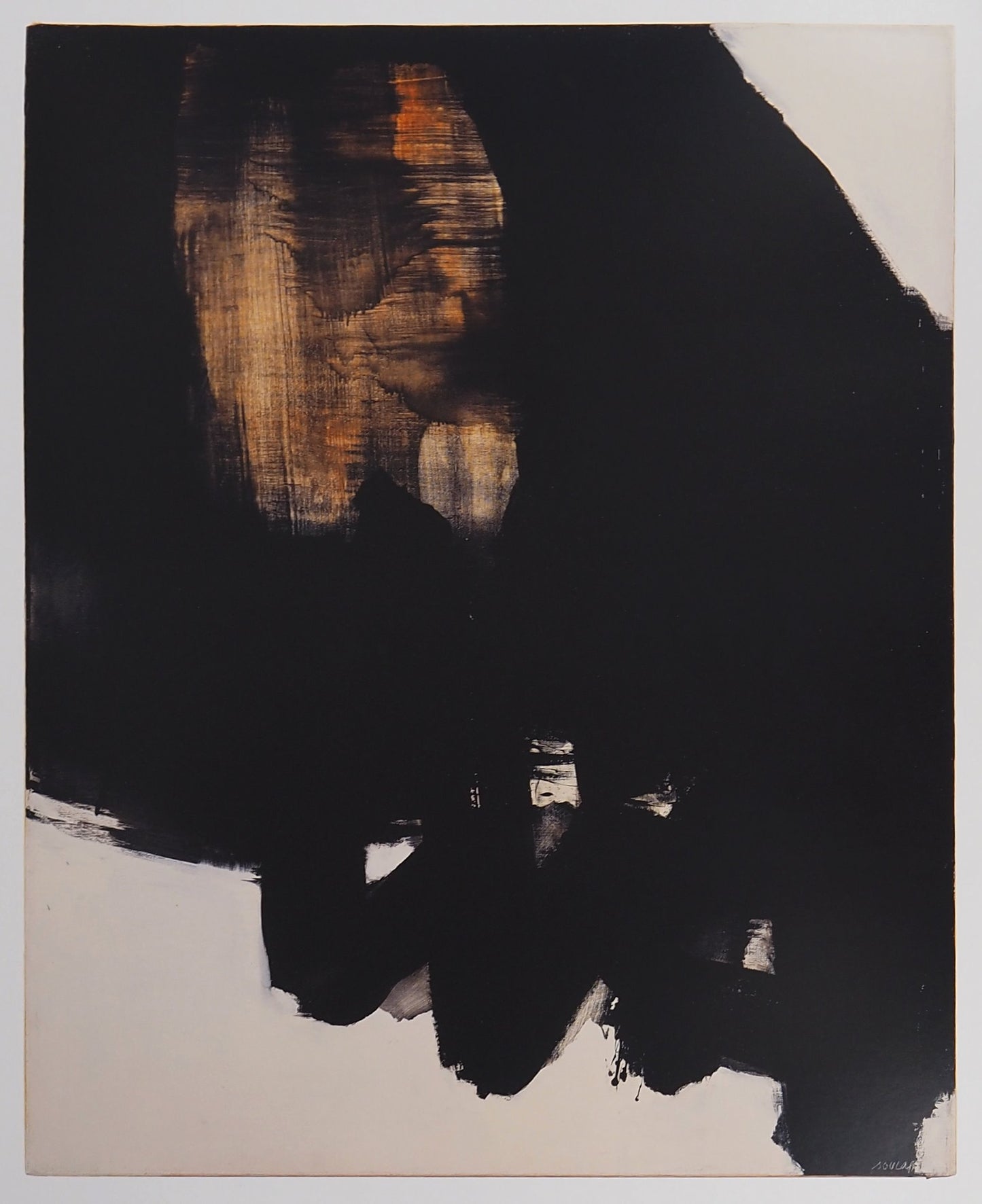Pierre SOULAGES: Painting June 1, 1964 - Original signed poster