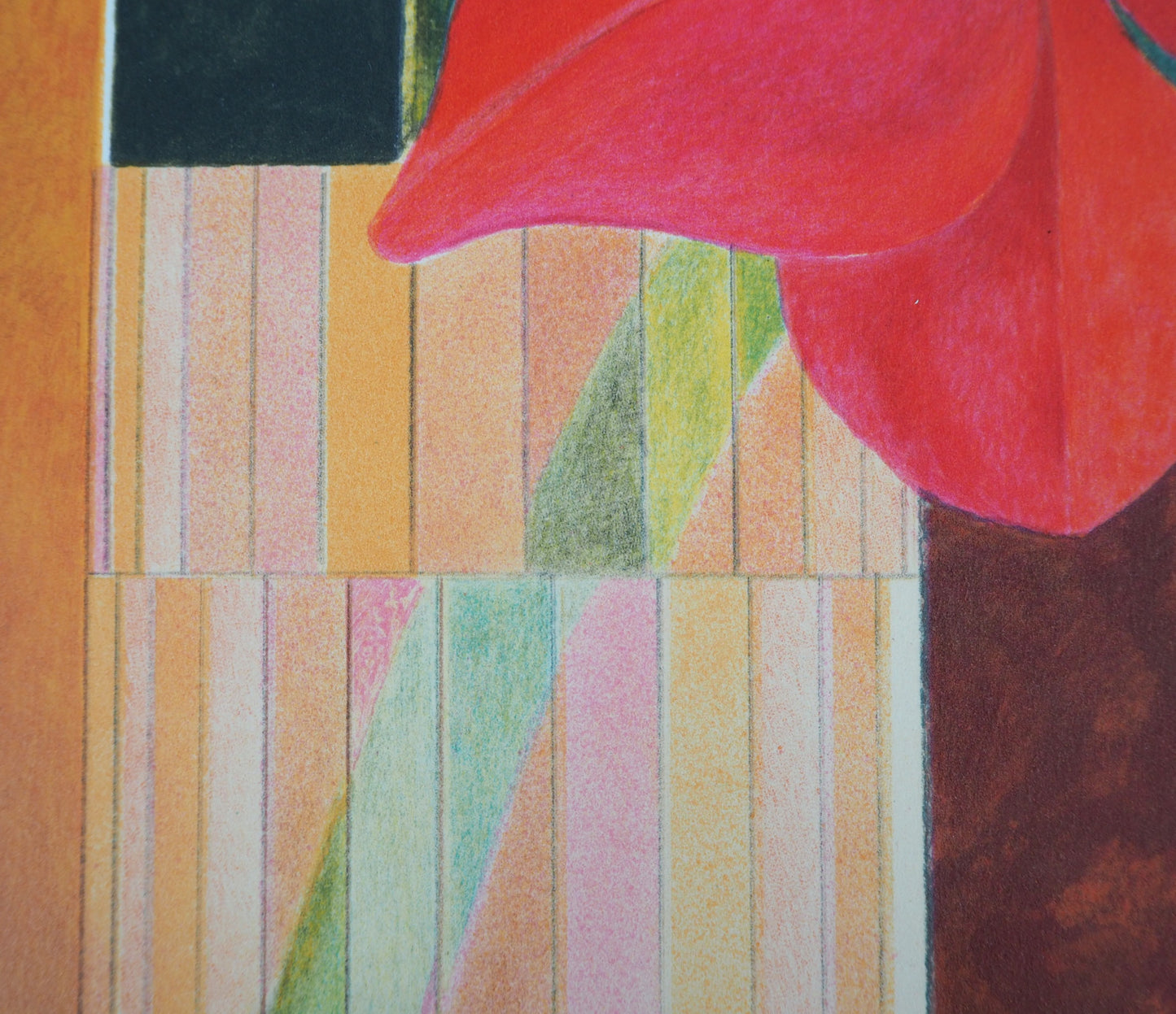Pierre GARCIA FONS : Amaryllis - Lithographie originale signée