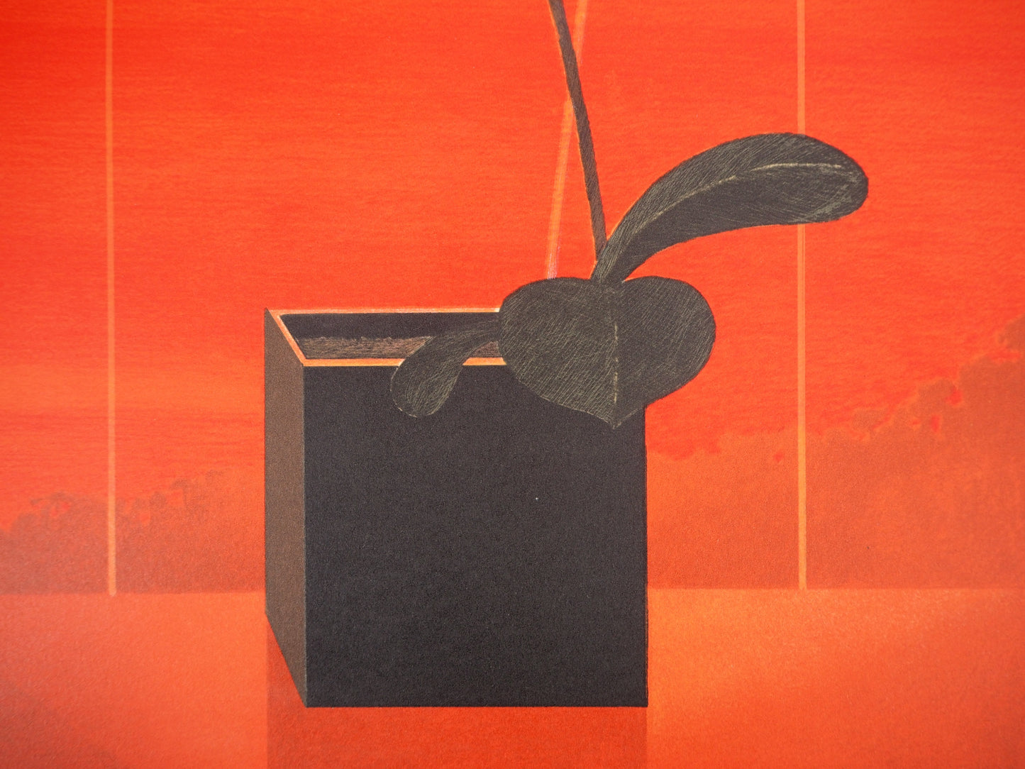 Pierre GARCIA FONS : L'orchidée - Lithographie originale signée