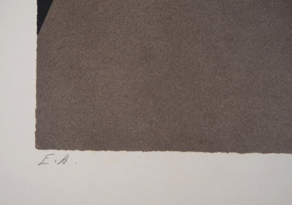Pierre GARCIA FONS : Camélia - Lithographie originale signée