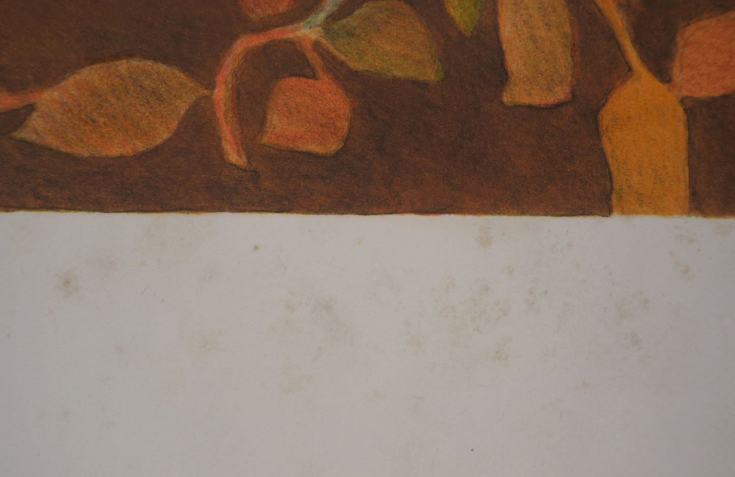 Pierre GARCIA FONS : Grenades dans un bol - Lithographie originale signée et dédicacée