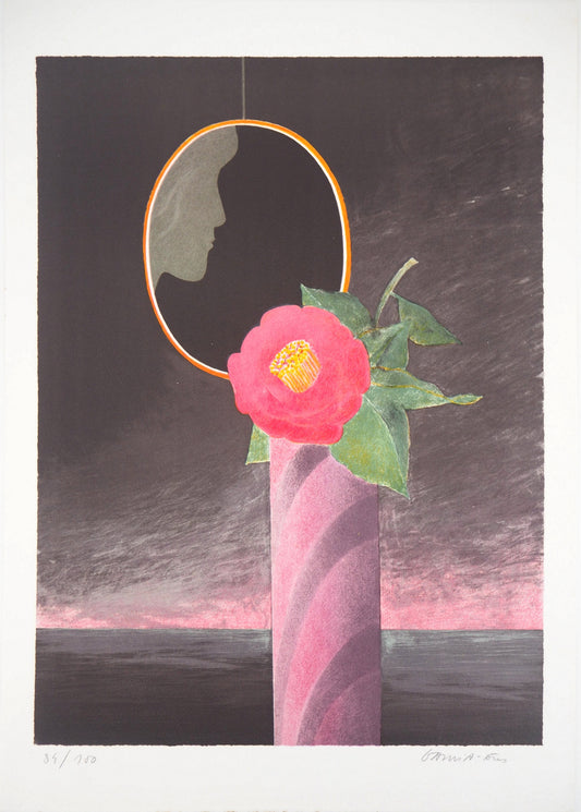 Pierre GARCIA FONS : Reflet dans le miroir - Lithographie originale signée
