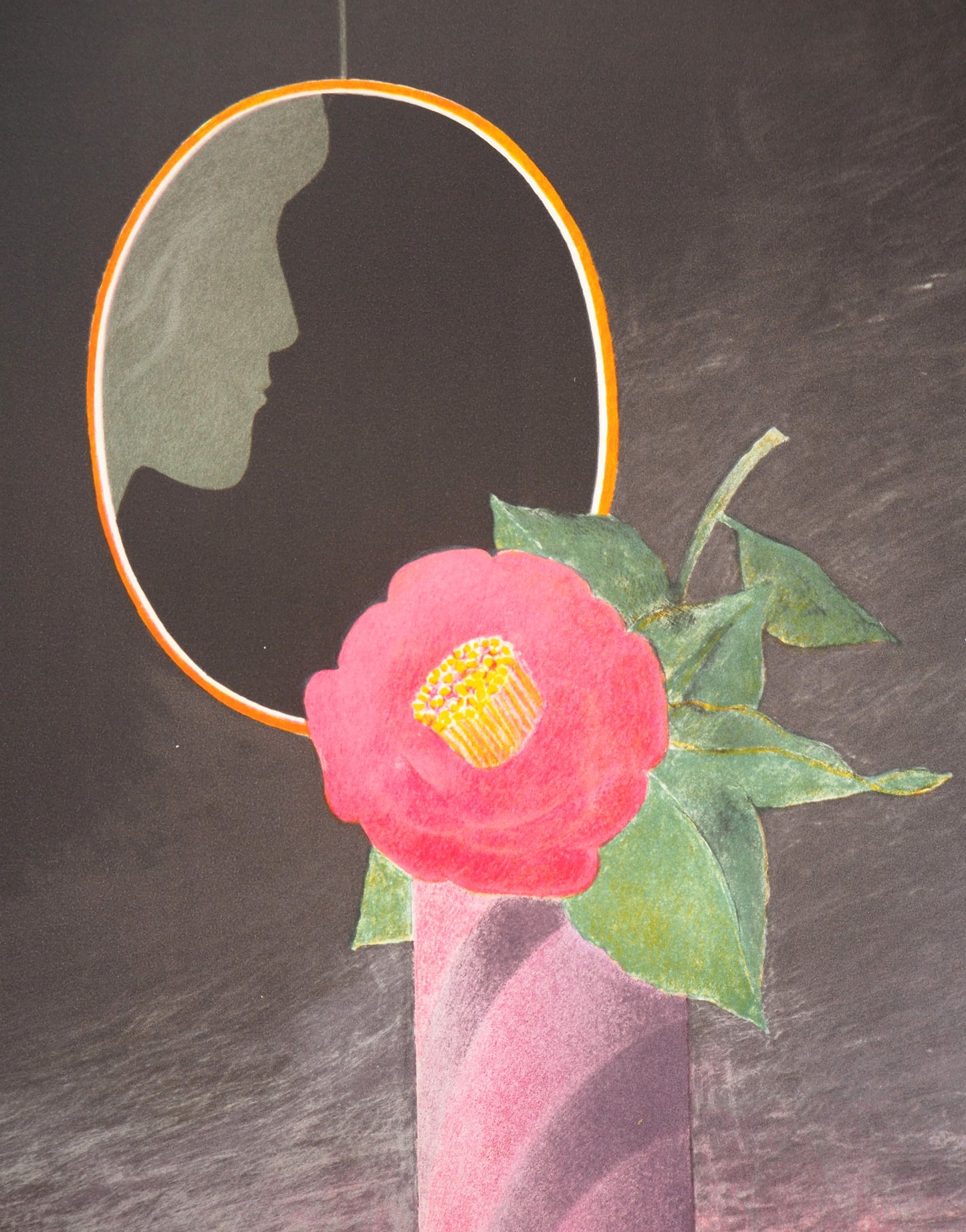 Pierre GARCIA FONS : Reflet dans le miroir - Lithographie originale signée