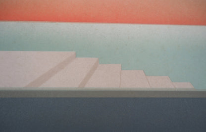 Pierre GARCIA FONS : Bol de pêches - Lithographie originale signée