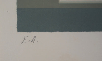 Pierre GARCIA FONS : Bol de pêches - Lithographie originale signée