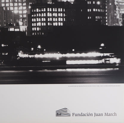 Andreas FEININGER : New-York by night - Affiche originale