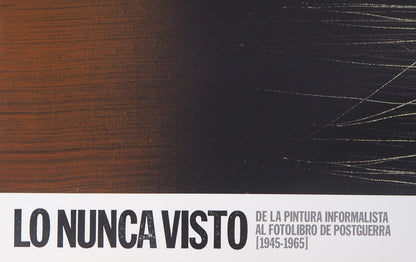Hans HARTUNG : Composition abstraite - Affiche originale en couleurs